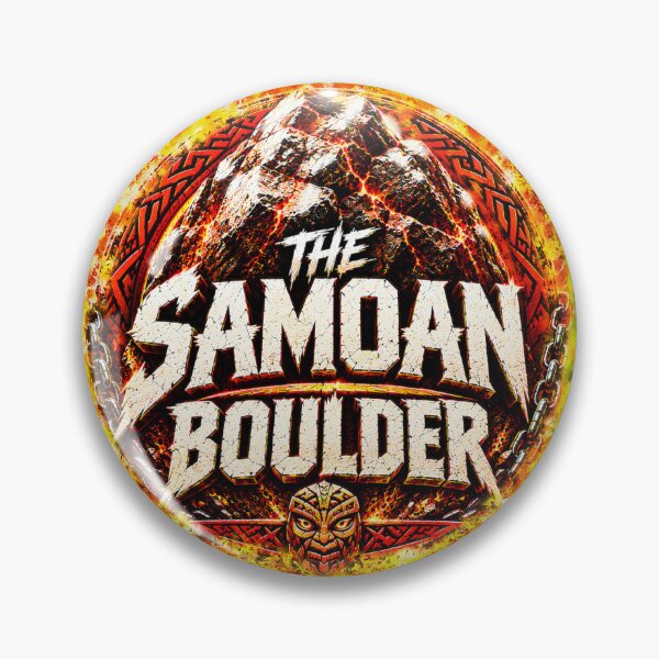 Item preview, The Samoan Boulder Vintage Pro Wrestling designed and sold by Wrestee.