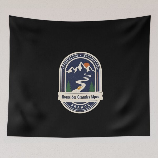 Item preview, Route Des Grandes Alpes  designed and sold by TulipaGraphics.
