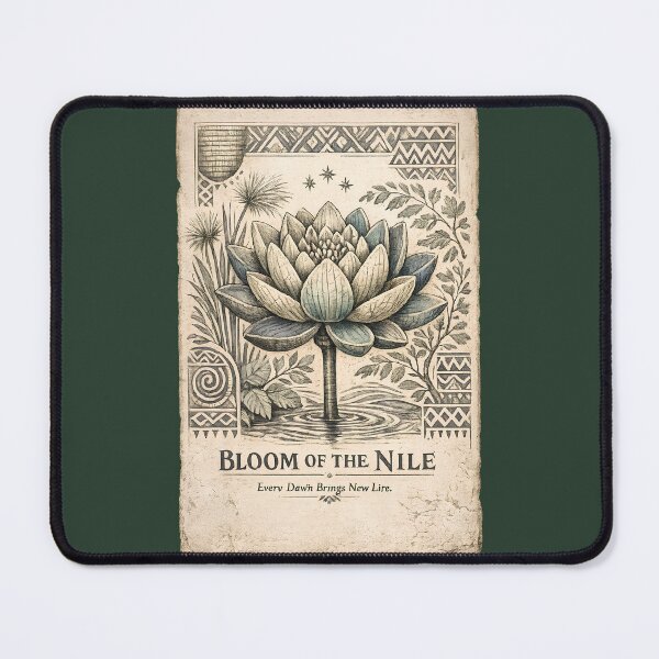 Item preview, Bloom of the Nile | Sacred Lotus | Ancient Africa Collection designed and sold by 'VARI'.