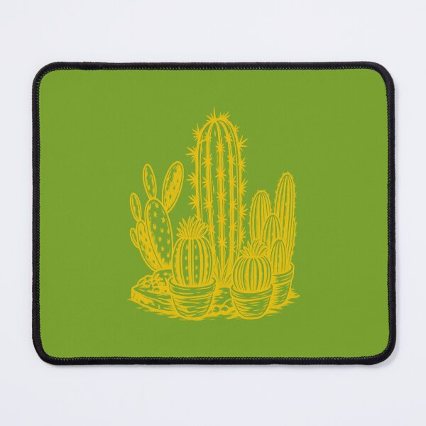 Item preview, Vintage Yellow Cactus Garden Botanical Illustration designed and sold by KawaiiDesigns26.