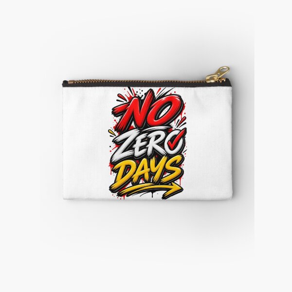 Item preview, No Zero Days designed and sold by Side Quest Co..
