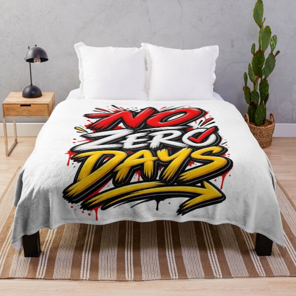 Item preview, No Zero Days designed and sold by Side Quest Co..