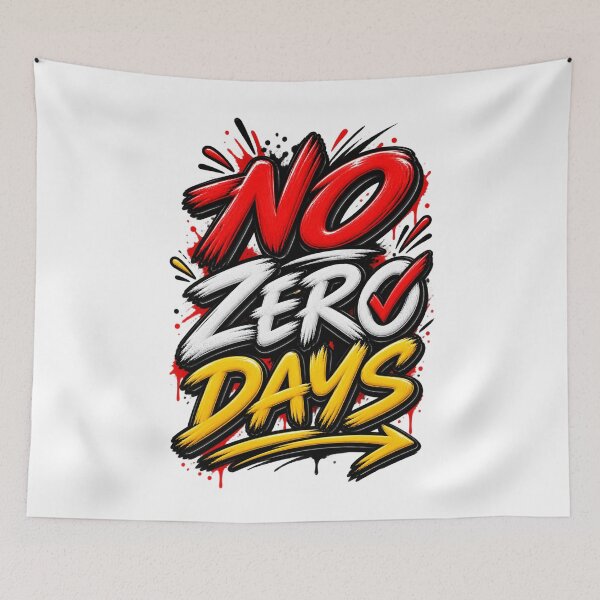 Item preview, No Zero Days designed and sold by Side Quest Co..