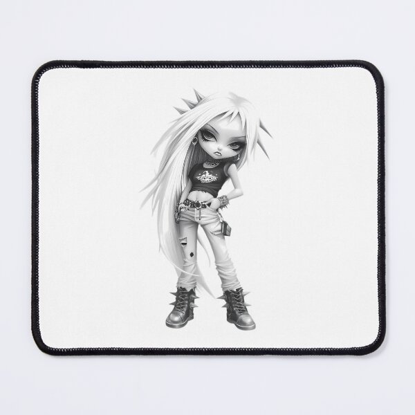 Item preview, Metalhead Girl Rock Spirit designed and sold by Retro Whimsy.