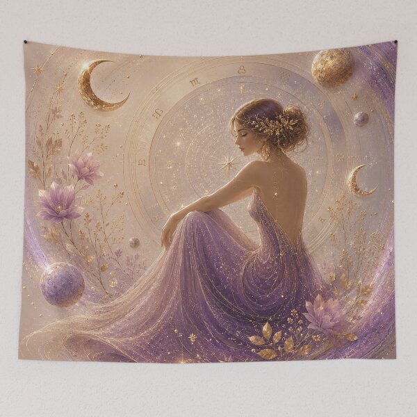 Item preview, Woman in Purple designed and sold by aurelixagency.