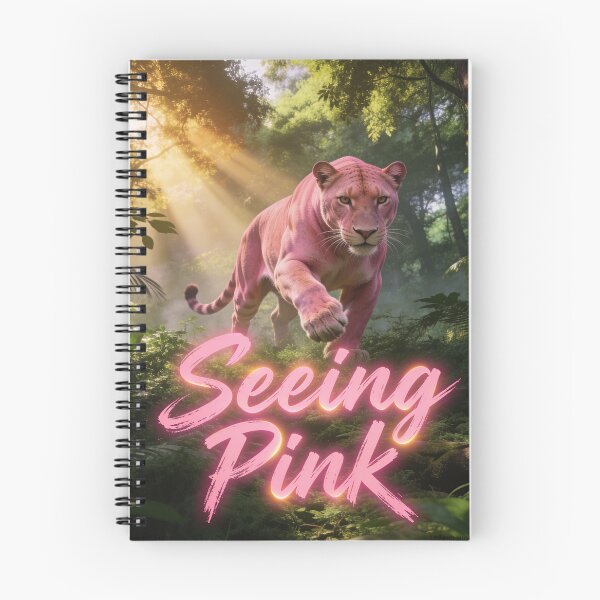 Item preview, Panther In Pink Print designed and sold by Lichentroupe63.