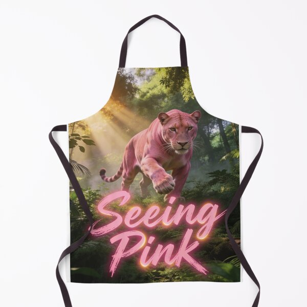 Item preview, Panther In Pink Print designed and sold by Lichentroupe63.