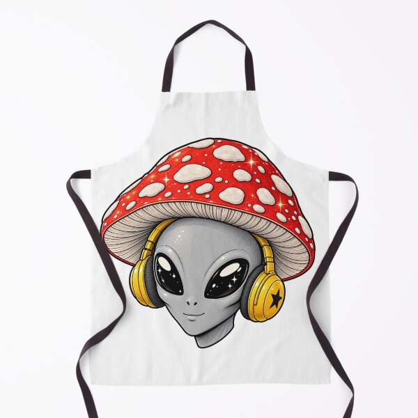 Item preview, Neurospicy Mushroom Alien – Sensory Friendly Neurodivergent Art designed and sold by Manifestor92.