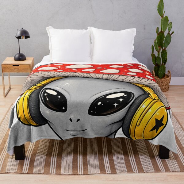 Item preview, Neurospicy Mushroom Alien – Sensory Friendly Neurodivergent Art designed and sold by Manifestor92.