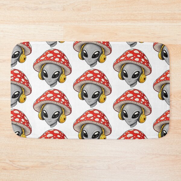 Item preview, Neurospicy Mushroom Alien – Sensory Friendly Neurodivergent Art designed and sold by Manifestor92.