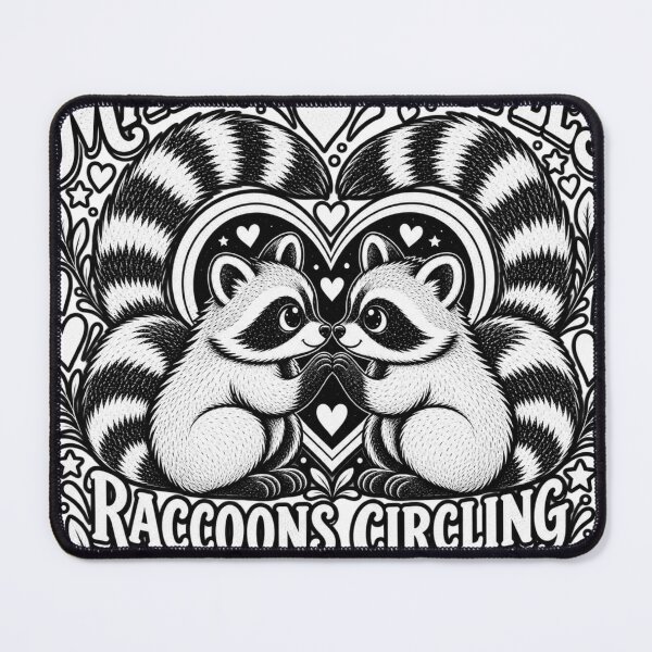 Item preview, Funny Raccoon Matching Couples Romantic Love designed and sold by Putin-07.