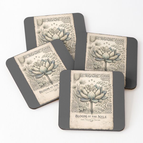 Item preview, Bloom of the Nile | Sacred Lotus | Ancient Africa Collection designed and sold by 'VARI'.