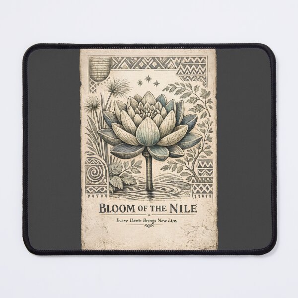 Item preview, Bloom of the Nile | Sacred Lotus | Ancient Africa Collection designed and sold by 'VARI'.