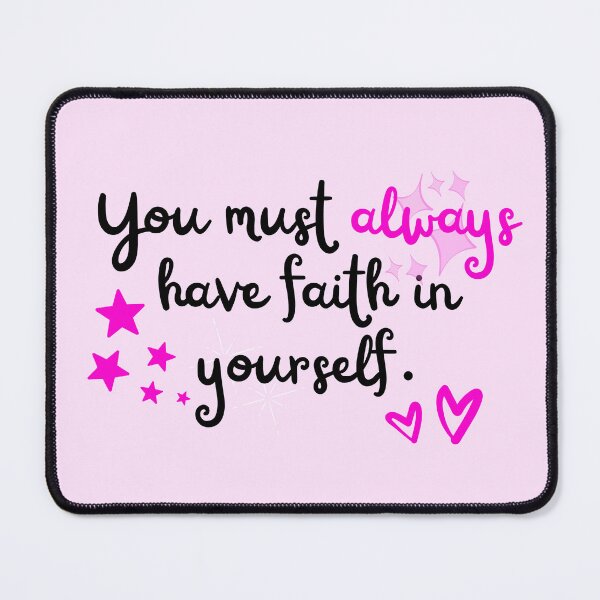 Item preview, You Must Always Have Faith in Yourself – Elle Woods Quote Sticker designed and sold by sorciere-bleue.