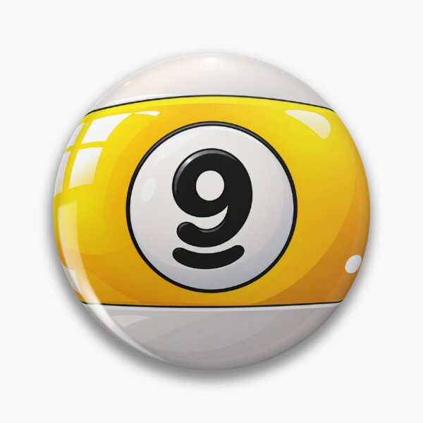 Item preview, 9 Ball Logo Sticker designed and sold by Mick G Designs.