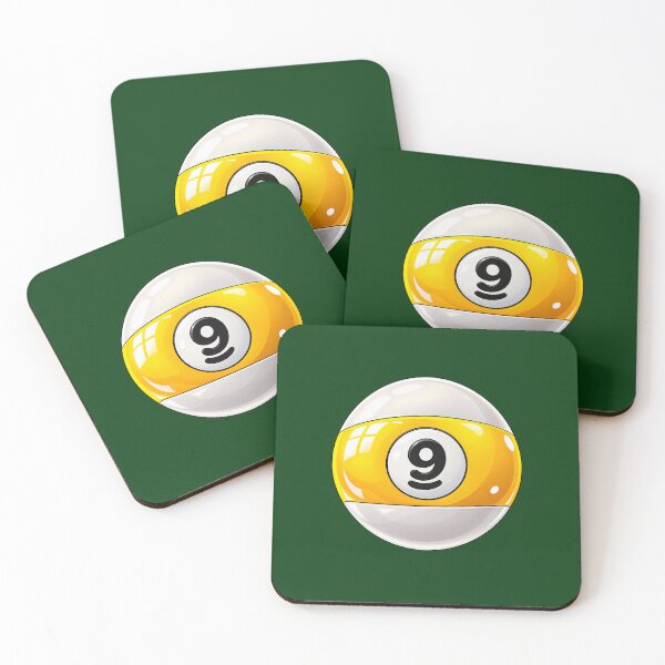 Item preview, 9 Ball Logo Sticker designed and sold by Mick G Designs.