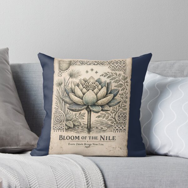 Item preview, Bloom of the Nile | Sacred Lotus | Ancient Africa Collection designed and sold by 'VARI'.