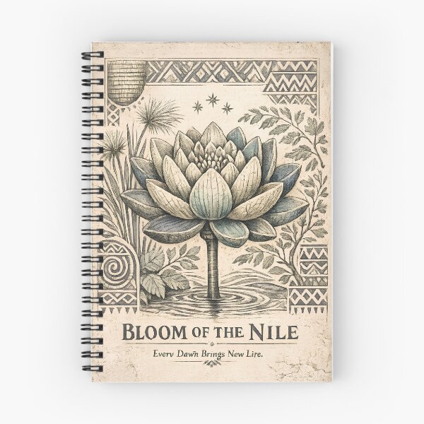 Item preview, Bloom of the Nile | Sacred Lotus | Ancient Africa Collection designed and sold by 'VARI'.