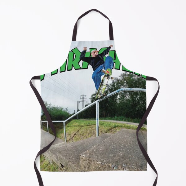 Item preview, Thrasher Skateboard Skate Design Art Print Poster Wall Tee Vest designed and sold by Cool Robot Bro..
