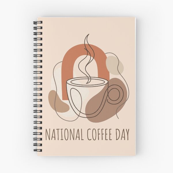 Item preview, Minimalist Boho National Coffee Day Aesthetic Line Art designed and sold by Pride Emblem Prints.