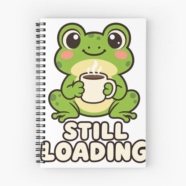 Item preview, Still Loading Coffee Frog designed and sold by BuyOneFree.