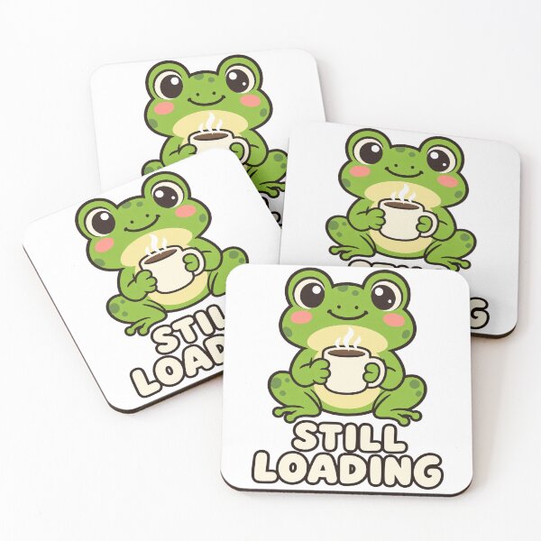 Item preview, Still Loading Coffee Frog designed and sold by BuyOneFree.