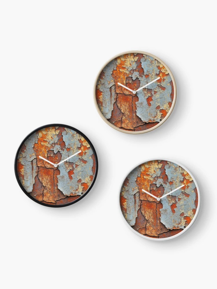 Thumbnail 3 of 4, Clock, Old Rusty designed and sold by RowanGraphics.