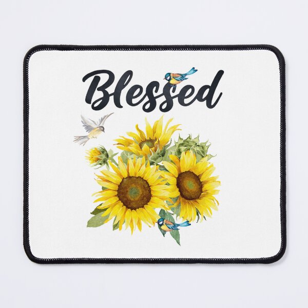 Item preview, Blessed with Sunflower Bouquet & Birds designed and sold by JeweledDesigns.