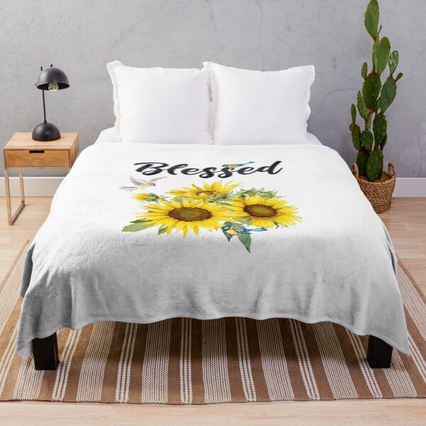 Item preview, Blessed with Sunflower Bouquet & Birds designed and sold by JeweledDesigns.