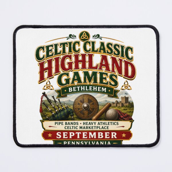 Item preview, Celtic Highland Games Festival September Pennsylvania Celebration designed and sold by IRON WINGS /USAF.