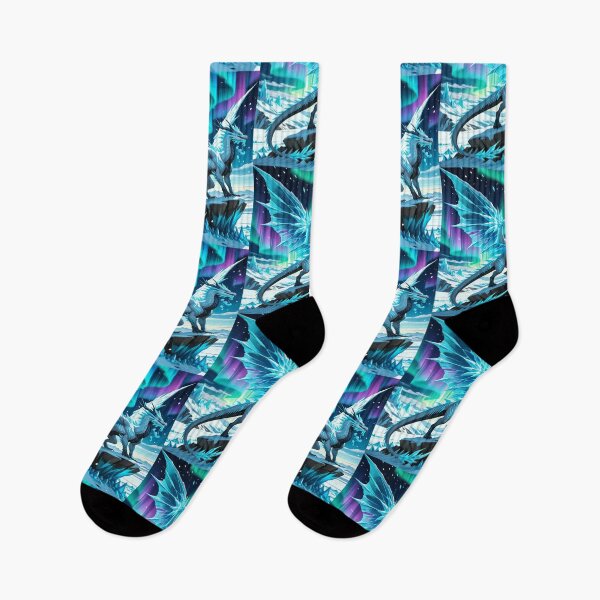 Item preview, Epic 4K Ice Blizzard Fantasy Dragon Art designed and sold by Freestyle Prints.