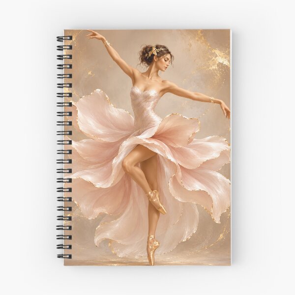 Item preview, Elegant Floral Ballerina designed and sold by aurelixagency.