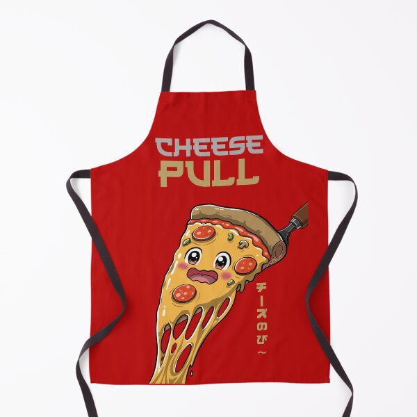 Item preview, Pizza divertida estilo chibi con queso estirado designed and sold by ZenReiArt.