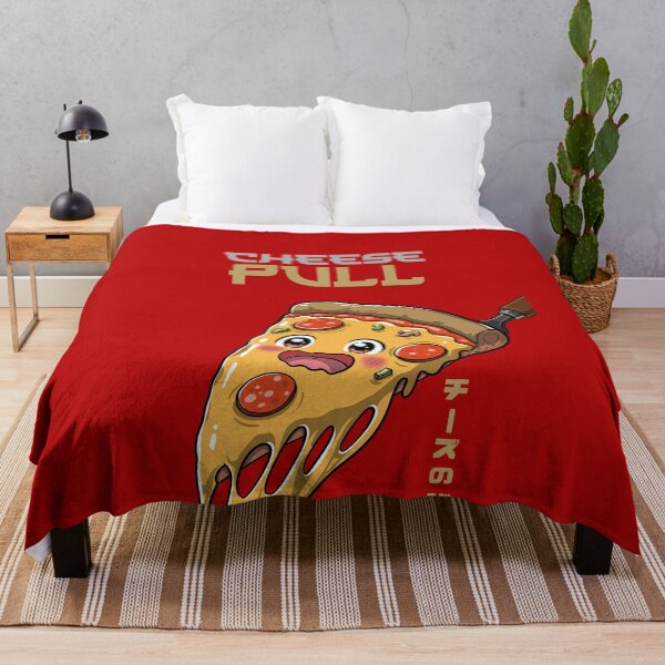 Item preview, Cheese Pull Funny Chibi Pizza designed and sold by ZenReiArt.