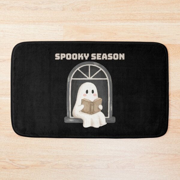Item preview, Cute Halloween Ghost Reading a Book during Spooky Season designed and sold by CursedButCute1.