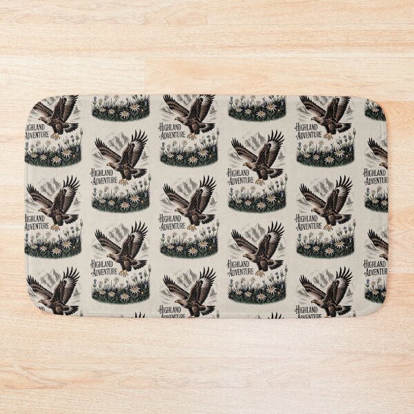 Item preview, Highland Adventure Golden Eagle Mountain Art designed and sold by NuvoraNest.