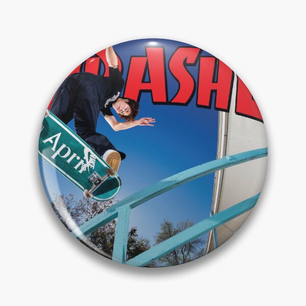 Artikelvorschau, Thrasher Skateboard Skate Design Kunstdruck Poster Wand T-Shirt Weste entworfen und verkauft von Cool Robot Bro..