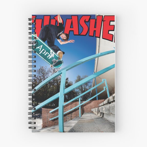 Item preview, Thrasher Skateboard Skate Design Art Print Poster Wall Tee Vest designed and sold by Cool Robot Bro..