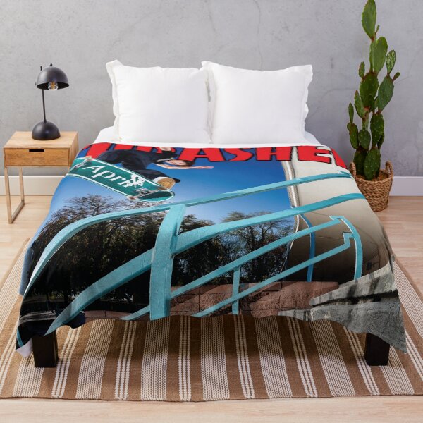 Item preview, Thrasher Skateboard Skate Design Art Print Poster Wall Tee Vest designed and sold by Cool Robot Bro..