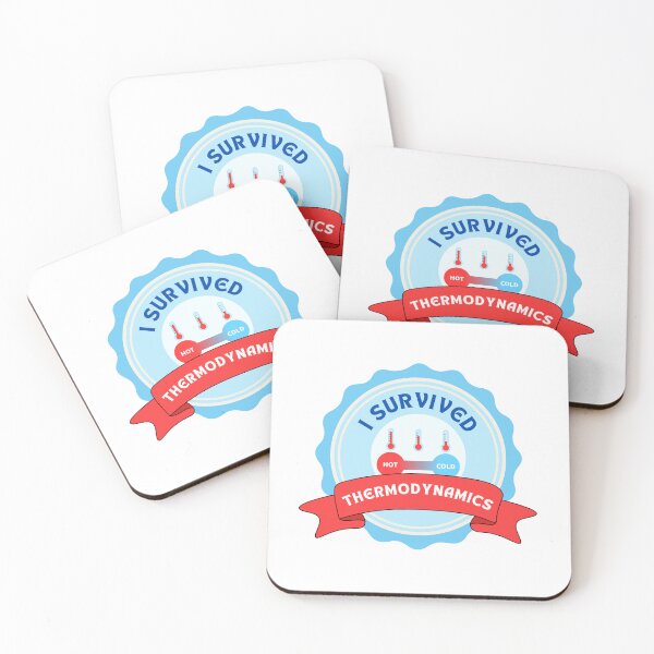 Item preview, I Survived Thermodynamics Engineering Student Badge designed and sold by ThePungineer.