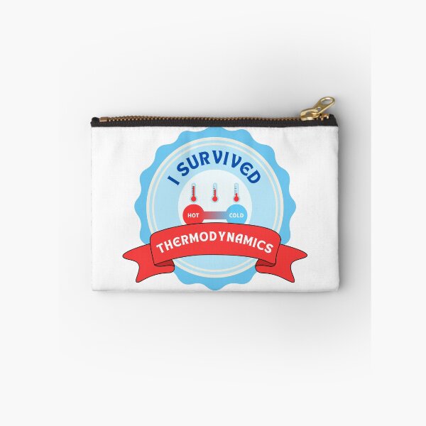 Item preview, I Survived Thermodynamics Engineering Student Badge designed and sold by ThePungineer.
