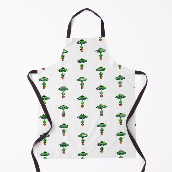 Item preview, Pixel UFO Abducting a Cactus designed and sold by One More Run.