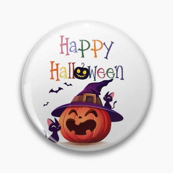 Item preview, Happy Halloween Pumpkin Cats designed and sold by     Sela Art .