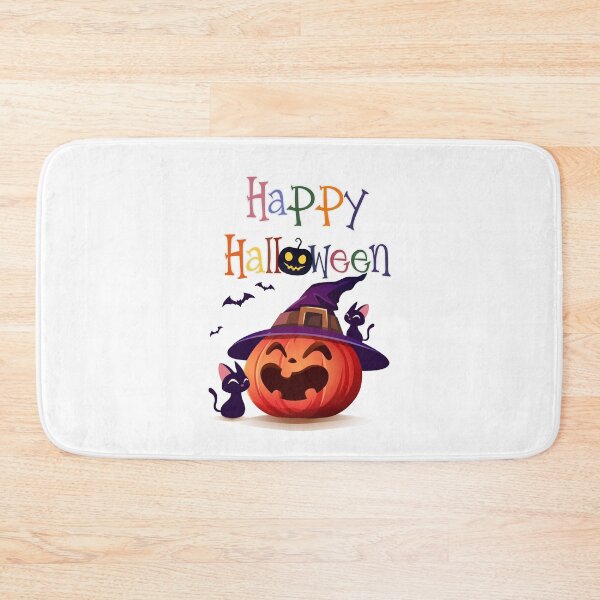 Item preview, Happy Halloween Pumpkin Cats designed and sold by     Sela Art .