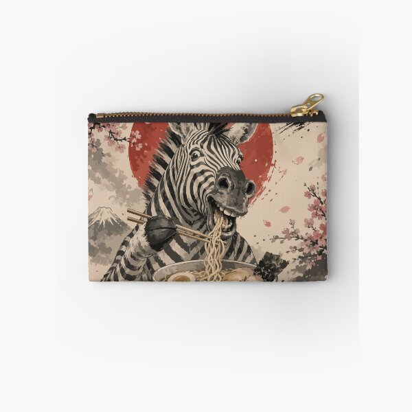 Item preview, Zebra Ramen Sumie Japanese Vintage designed and sold by TomFrontierArt.