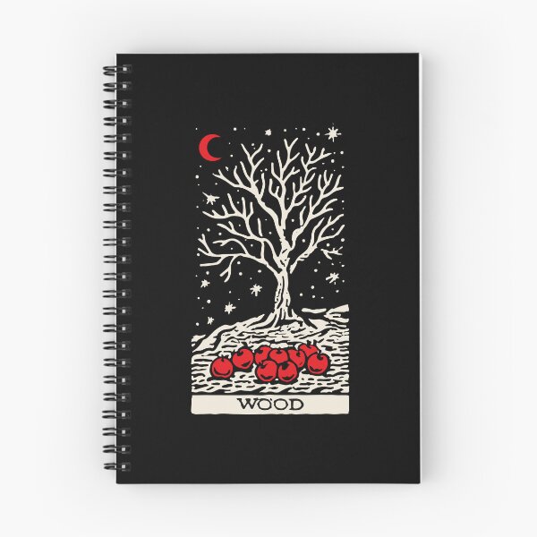 Item preview, Red Apple Tree Moon Illustration T-Shirt Design 127sm designed and sold by 127sm.