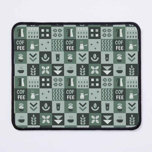 Item preview, Coffee Geometric Square Pattern designed and sold by IrynaAlex.