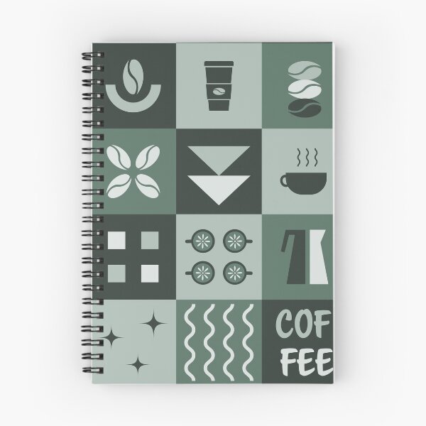 Item preview, Coffee Geometric Square Pattern designed and sold by IrynaAlex.
