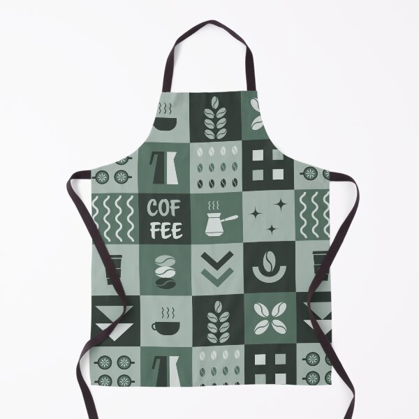 Item preview, Coffee Geometric Square Pattern designed and sold by IrynaAlex.