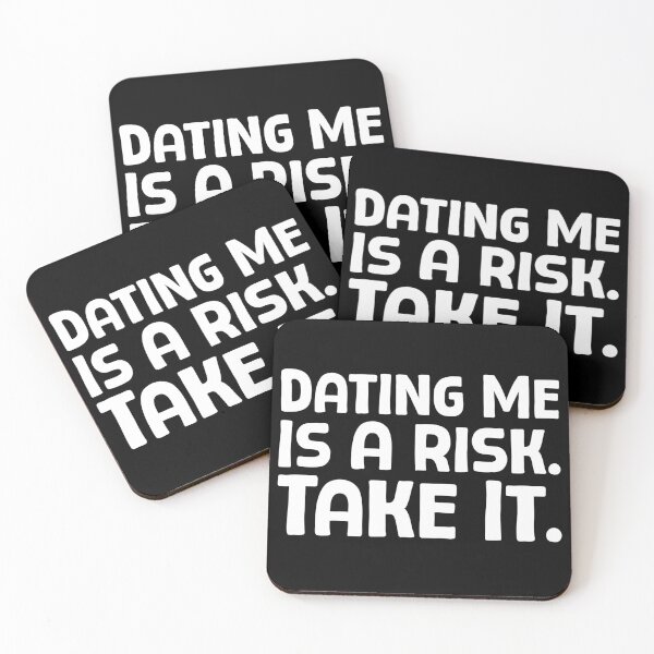 Item preview, Dating Me Is A Risk. Take It. - W_1 designed and sold by AhmedHelal24795.